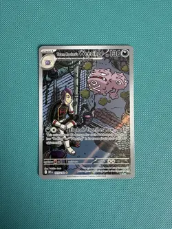 Team Rocket's Weezing 199/182 - Destined Rivals Illustration Rare - Pokemon TCG - Image 1