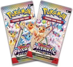 Pokemon TCG Scarlet & Violet Prismatic Evolutions Mini Tin Espeon - SEALED - Image 4