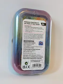 Pokemon TCG Scarlet & Violet Prismatic Evolutions Mini Tin Espeon - SEALED - Image 2