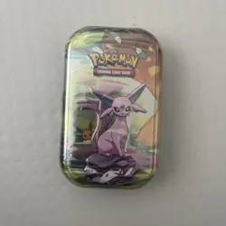 Pokemon TCG | Scarlet & Violet | Prismatic Evolutions Mini Tin – Espeon - Image 1