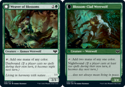 x1 Weaver of Blossoms // Blossom-Clad Werewolf - Innistrad: Crimson Vow - NM - M - Image 1