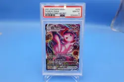 2021 Pokemon Fusion Strike Mew VMAX Full Art Secret 269 PSA 10 GEM MINT - Image 1