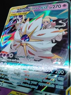 Pokemon TCG Solgaleo & Lunala GX Ultra Rare Holo 75/236 Sm-Cosmic Eclipse - Image 2