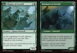 x1 Villagers of Estwald // Howlpack of Estwald - Innistrad Remastered - NM - MTG - Image 1