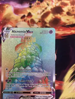 Alcremie VMAX 073/072 Rainbow Rare Shining Fates Pokemon Near Mint NM - Image 4