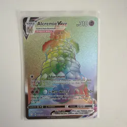 Alcremie VMAX 073/072 Rainbow Rare Shining Fates Pokemon Near Mint - Image 1