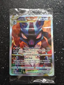 Pokemon TCG Lucario VSTAR SWSH291 Holo Promo Lot of 11 Sealed Cards - Image 3