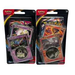 Lot of 2 Pokemon TCG Chaos Rising Sealed Blister + Mimikyu & Moltres Promo! - Image 1