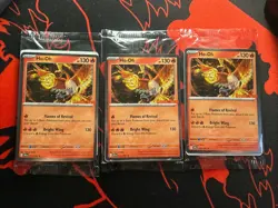 Pokemon TCG Ho-Oh GameStop Promo Sealed Lot of 3 - Image 1