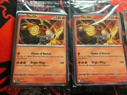 Pokemon TCG Ho-Oh GameStop Promo Sealed Lot of 3 - Image 2