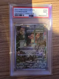 PSA 9 / Obsidian Flames ETB Promo / Charmander 044 - English Pokemon TCG - Image 1