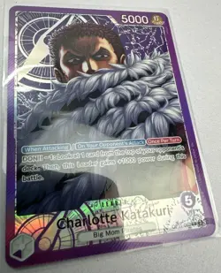 Charlotte Katakuri (062) (Alternate Art) OP11-062 A Fist of Divine Speed Foil - Image 1