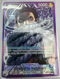 Charlotte Katakuri (062) (Alternate Art) OP11-062 A Fist of Divine Speed Foil - Image 2
