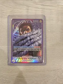 Charlotte Katakuri (062) (Alternate Art) OP11-062 A Fist of Divine Speed Foil - Image 1