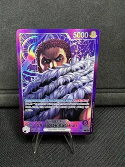 Charlotte Katakuri (062) (Alternate Art) OP11-062 A Fist of Divine Speed Foil - Image 1