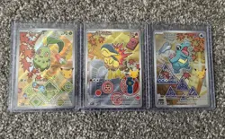 Pokemon First Partner Series 2 - Johto Starter Set Chikorita Cyndaquil Totodile - Image 1