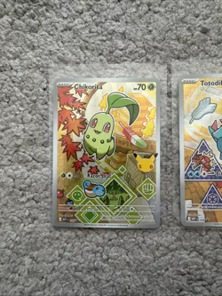 Pokemon First Partner Series 2 - Johto Starter Set Chikorita Cyndaquil Totodile - Image 2