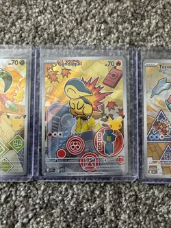 Pokemon First Partner Series 2 - Johto Starter Set Chikorita Cyndaquil Totodile - Image 2