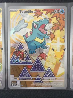 Pokemon First Partner Series 2 - Johto Starter Set Chikorita Cyndaquil Totodile - Image 3