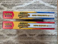 Pokemon TCG Mega Evolution-Ascended Heroes ex Box Kit Lot of 2 Emboar Feraligatr - Image 3