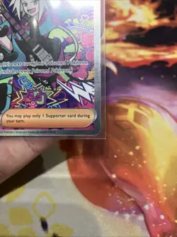 Roxie's Performance 121/086 SIR Special Illustration Rare Chaos Rising Pokemon - Image 5