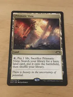 Mint/Near-Mint, English - 1 x MTG Prismatic Vista - Modern Horizon - Image 1