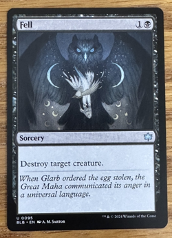 MTG Bloomburrow, Fell - Image 1