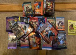 MTG Magic the Gathering Mystery Gift Bag - 4 Booster Packs + 1 Collector Booster - Image 2