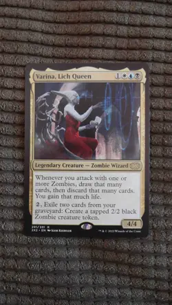 Magic: the Gathering / MtG Varina, Lich Queen x1 Double Masters - Image 1