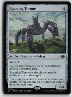 Roaming Throne R The Lost Caverns of Ixalan 258 Near Mint - Image 1