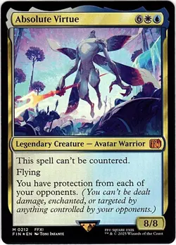 MTG Final Fantasy Absolute Virtue Foil (Mythic) - Image 2