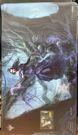 Liliana, Waker Of The Dead Exclusive Magali Villeneuve Playmat - Signed Serial # - Image 1