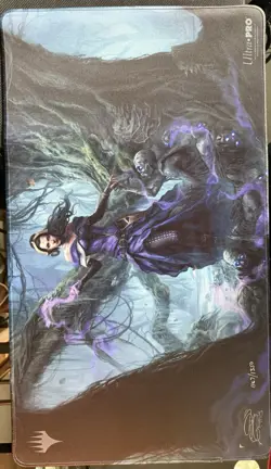 Liliana, Waker Of The Dead Exclusive Magali Villeneuve Playmat - Signed Serial # - Image 5