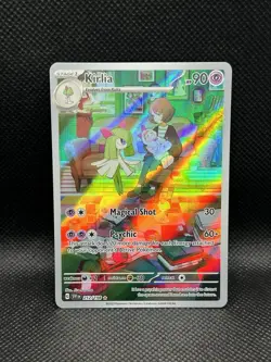 Kirlia 212/198 ILLUSTRATION RARE HOLO Scarlet & Violet Base Set Sv01 Pokemon IR - Image 1