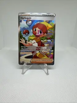 Harlequin #163/086 White Flare English Ultra Rare Pokemon Card - Image 1