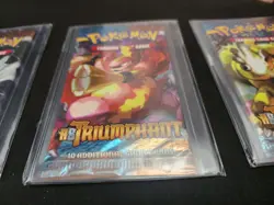 New Sealed Pokemon HEARTGOLD SOULSILVER TRIUMPHANT/BASE SET - 8 PACKS - ridoll0 - Image 4