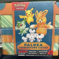 Pokemon TCG: Paldea Adventure Chest- New Factory Sealed Free Shipping - Image 1