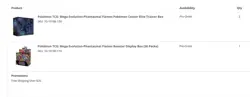 2x Phantasmal Flames Pokemon Center ETB and 1 Booster Display Box 🚀 PRESALE 🔥 - Image 5