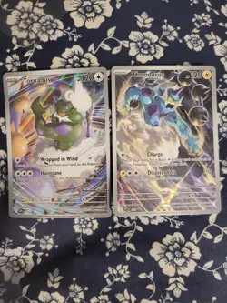 Thundurus and Tornadus Pokemon Center Promos Black Bolt White Flare - Image 1