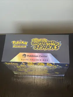 Pokemon TCG: Surging Sparks Pokemon Center Elite Trainer Box ETB - SEALED - Image 2