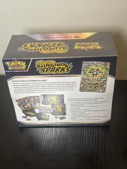 Pokemon TCG: Surging Sparks Pokemon Center Elite Trainer Box ETB - SEALED - Image 3