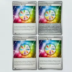 4x Luminous Energy 191/193 (Playset) - Paldea Evolved - Reverse Holo Pokemon NM - Image 1