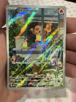 Pokemon TCG-Charmander 044 Obsidian Flames Black Star Promo - Image 1