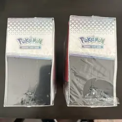 2x Pokemon TCG Prismatic Evolutions ETB with Booster Bundle Costco 2-Pack Sealed - Image 2