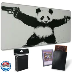 Playmats for Magic: The Gathering MTG Card Game Mat Plus 50 Pcs Card Sleeves, - Image 1