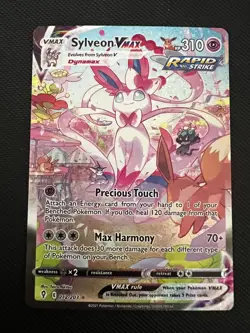 Sylveon VMAX 212/203 Evolving Skies 2021 Pokemon Card - Near Mint - Image 1