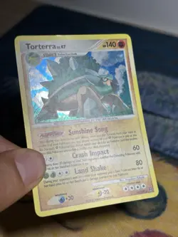 Torterra 11/100 Diamond And Pearl DP Stormfront Holo Rare Pokemon Card LP MP - Image 4