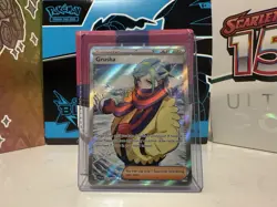 Pokemon TCG Grusha Paldea Evolved Trainer Full Art Ultra Rare Card 253/193 - Image 1