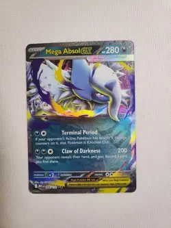 Mega Absol ex 086/132 Pokemon TCG Card Mega Evolution English - In Hand - Image 1