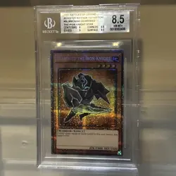 Gearfried the Iron Knight Starlight Rare Yu-Gi-Oh Chibi Card BLMM-EN004 - Image 1